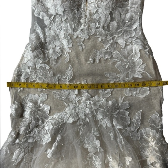 Essense if Australia, Cathedral Train Lace  Wedding Gown - Picture 10 of 12